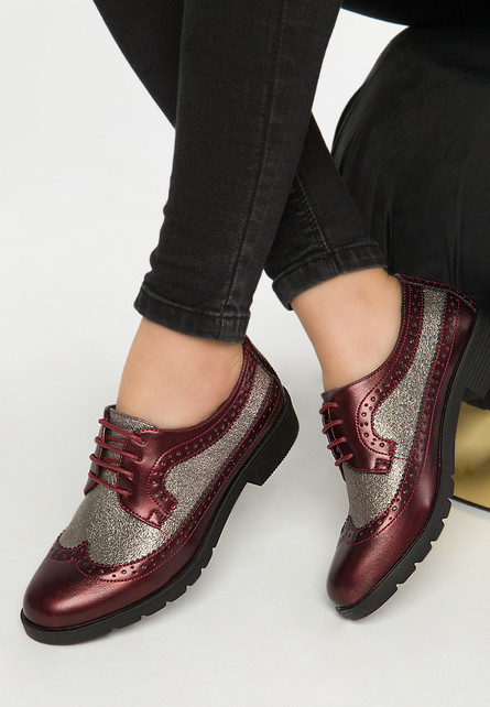 Pantofi Oxford Mariba Grena fara toc Pentru Tinute de zi sau Office