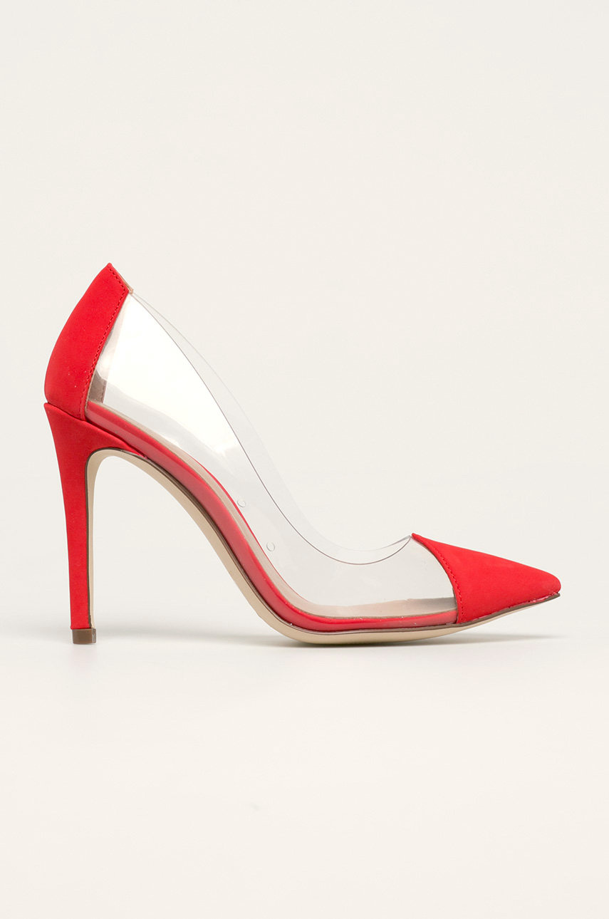 Pantofi eleganti rosii cu toc subtire si calcai intarit Call It Spring din material sintetic Cod PPYK-OBD28C_33X