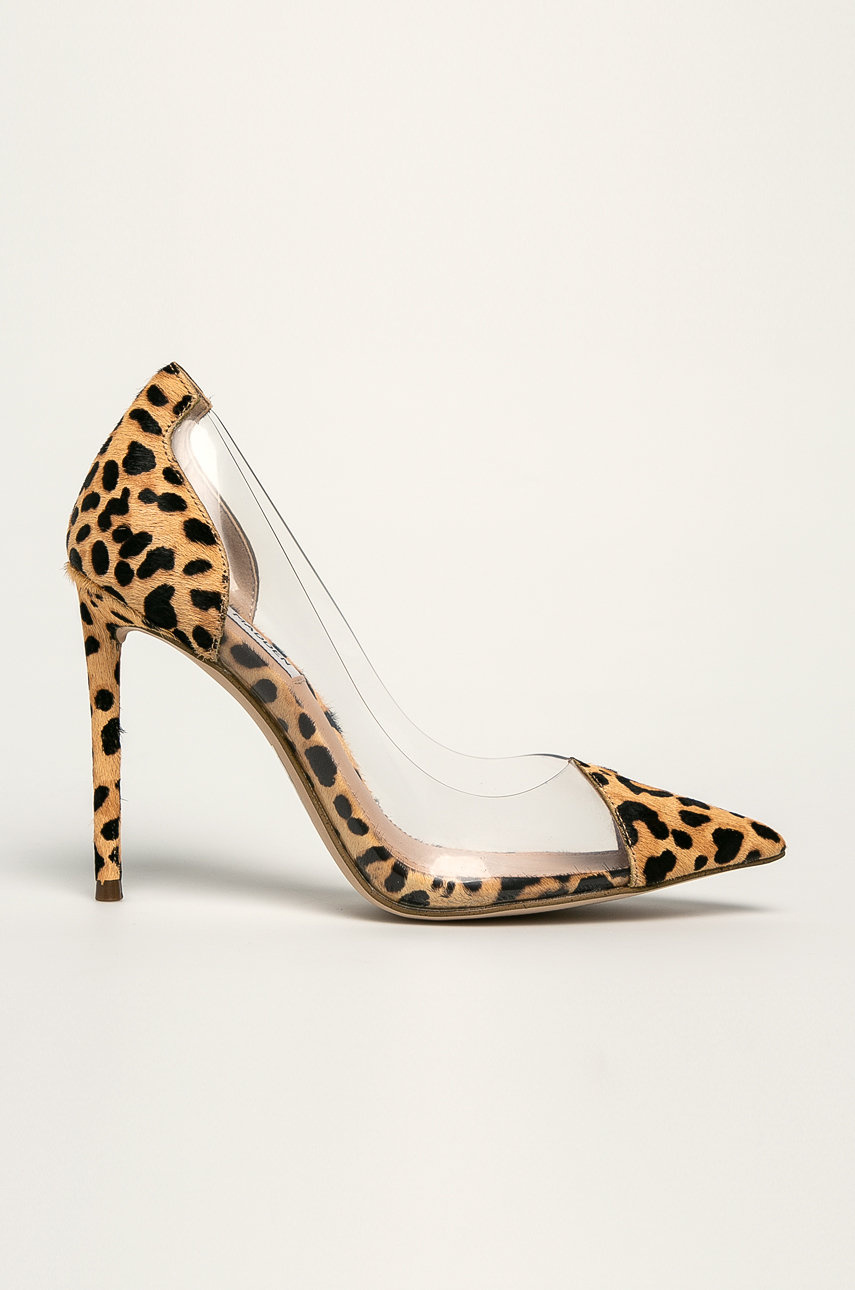 Pantofi de seara leopard cu toc subtire Steve Madden din material sintetic cu piele naturala Cod PPYK-OBD213_82X